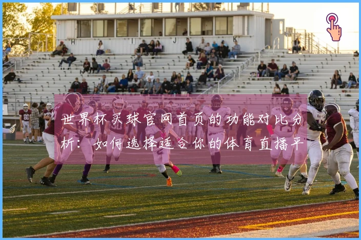 世界杯买球官网首页的功能对比分析：如何选择适合你的体育直播平台